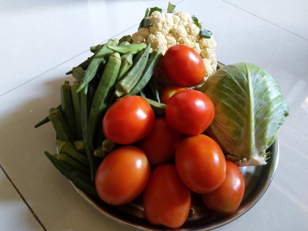 新鲜的绿色蔬菜图片下载