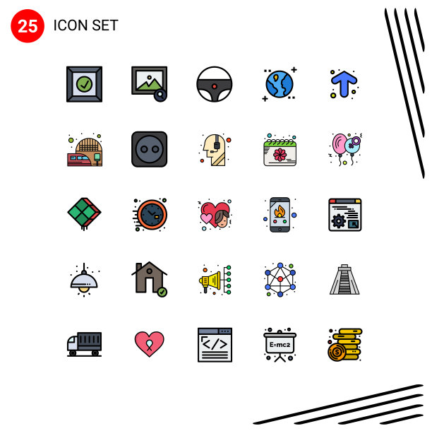 用户界面填充线平色包图片下载