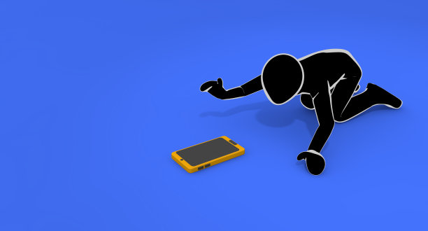 这取决于智能手机。手机上瘾症状。我无法阻止互联网。图片下载