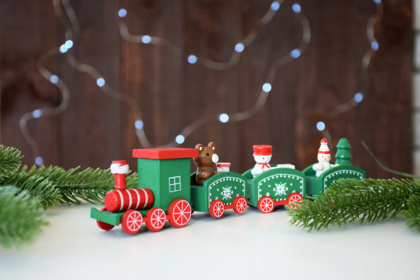 圣诞火车图片下载