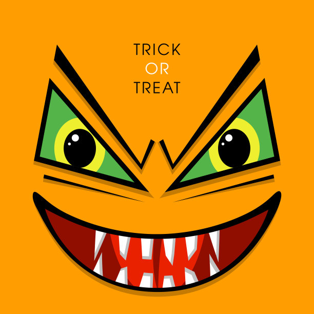 万圣节海报、横幅或请帖的插图。图片下载