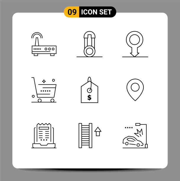 主题提纲和可编辑的符号图片下载