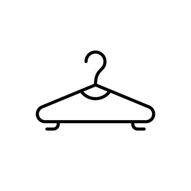 衣架上的符号或服装标志图片下载