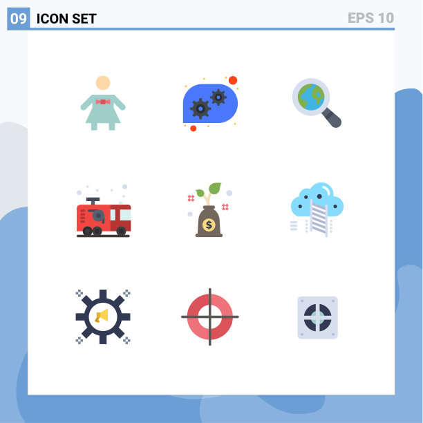 设置9平的颜色网格阶梯增长图片下载