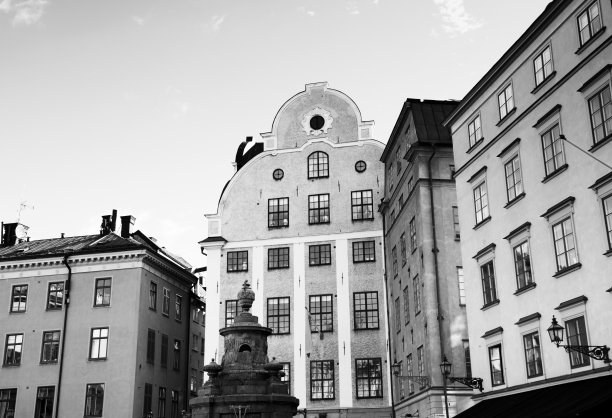 历史街区。2019冠状病毒病:居家理念。图片下载