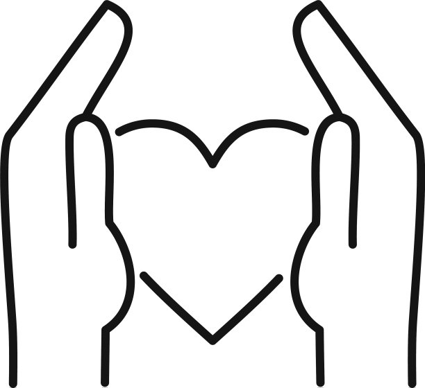保持朋友爱图标轮廓风格图片下载