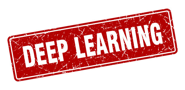 深度学习邮票深度学习复古红色图片下载