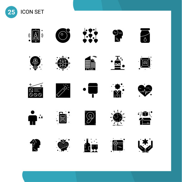 实字形包25个通用符号药图片下载