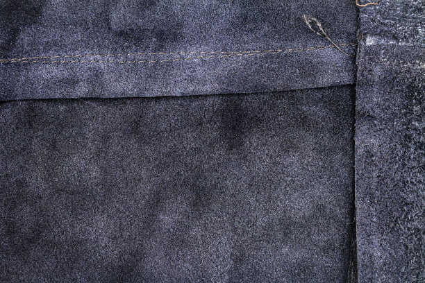 蓝色麂皮纹理背景，背面图片下载