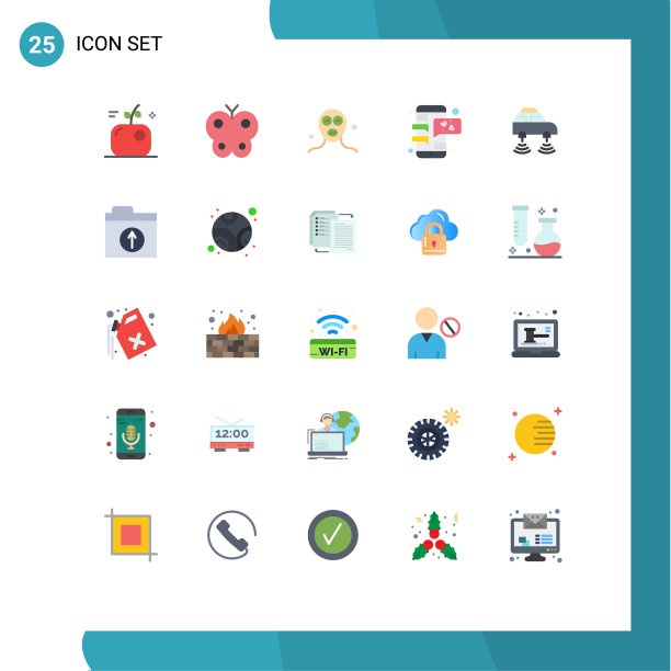 现代设25平色和符号等图片下载