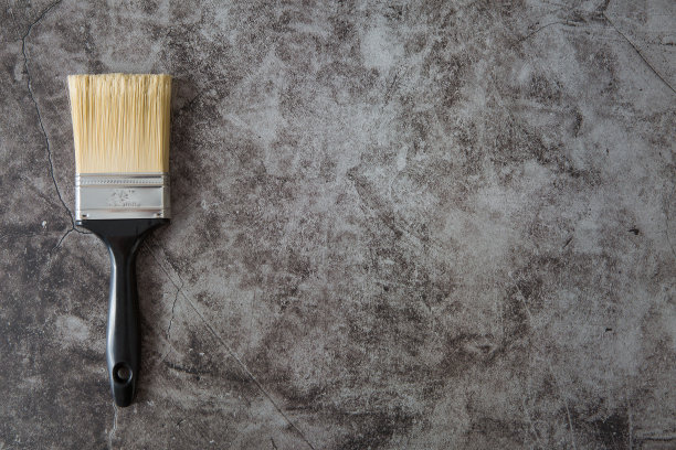 油漆刷在混凝土背景和复制空间图片下载