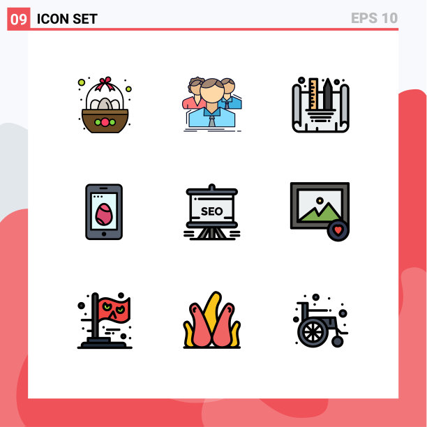 现代集9填充线和平色图片下载