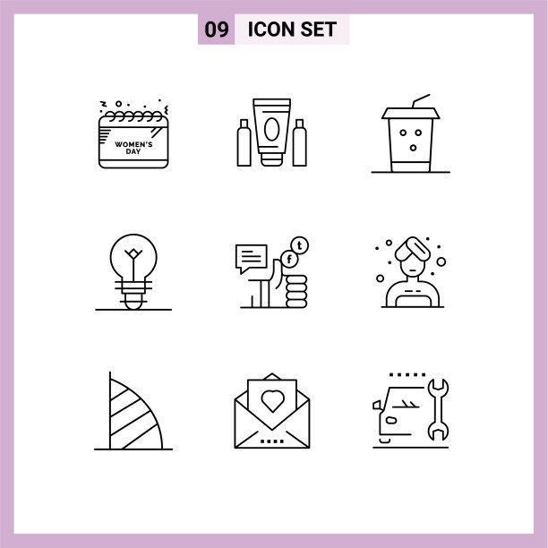 为facebook设置9个商业大纲包图片下载