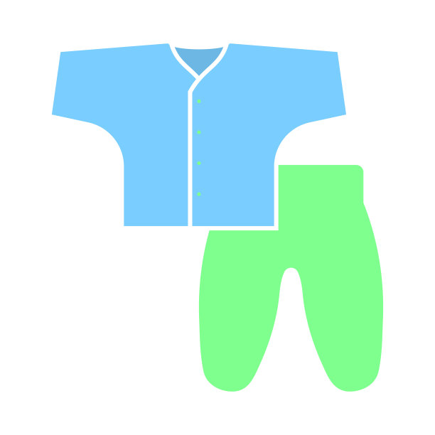 婴儿穿的图标图片下载