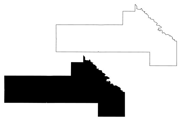 明尼苏达州黄药县(美国，美国，美国)地图矢量插图，草稿示意图黄药县地图图片下载