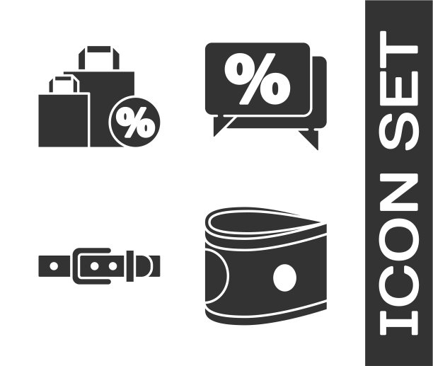 套叠纸钱现金购物袋图片下载