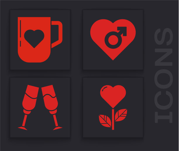 在一个花咖啡杯和心形图片下载