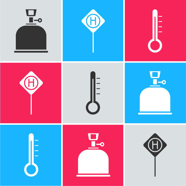 设置野营燃气灶和气象学停车图片下载