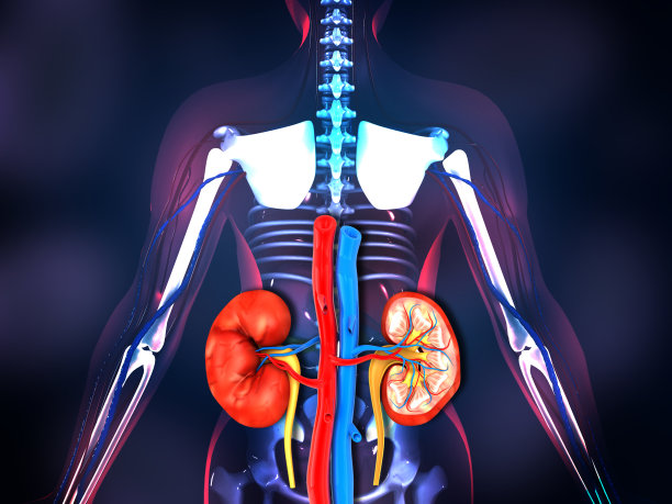 人体肾脏解剖图片下载
