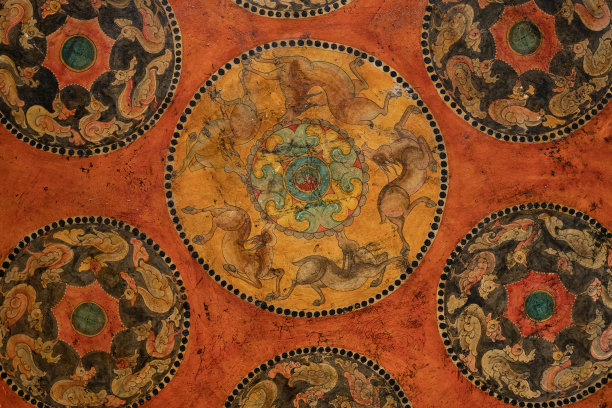 中国传统图案背景图片下载