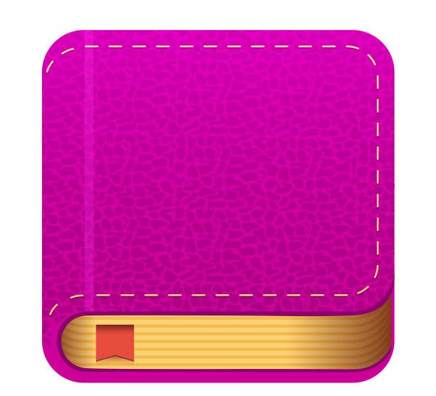 矢量书图标孤立的白色背景图片下载