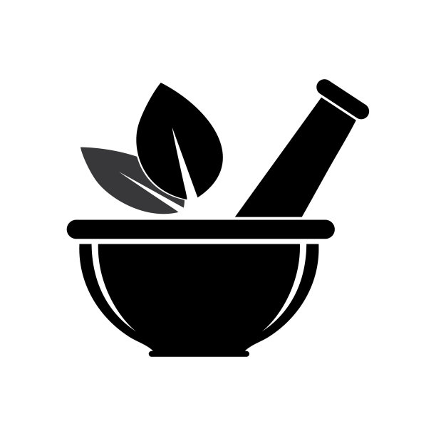 草药矢量图标图片下载