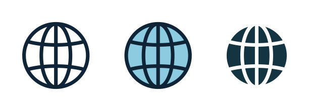 地球，行星图标设置。互联网,全球范围图片下载