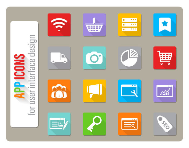 SEO和开发简单的图标图片下载