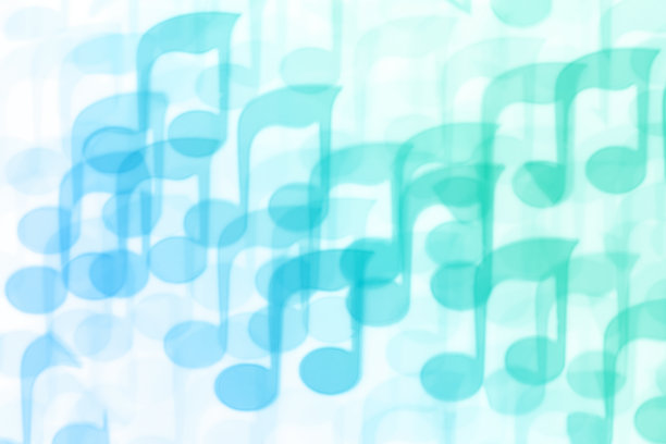 音符形散音背景图片下载