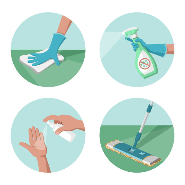 消毒表面和手图片下载