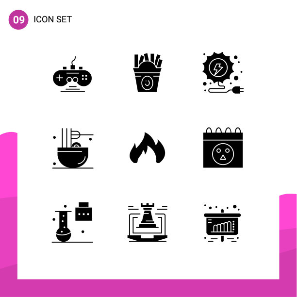 组9固体符号符号和符号图片下载