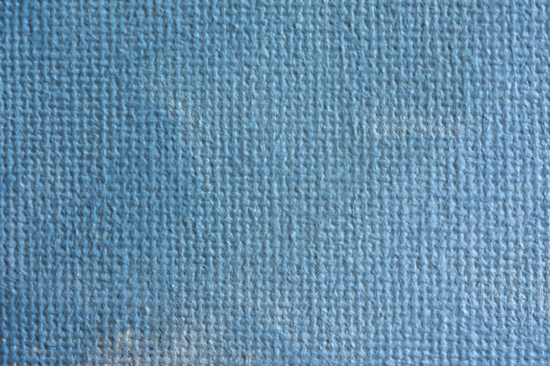 抽象的蓝色背景帆布上的油画手工制作的纹理背景标识和横幅。图片下载