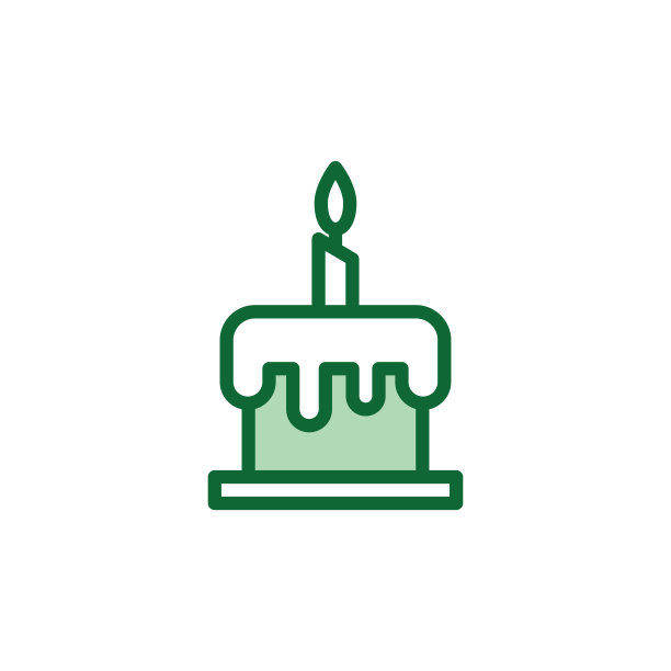 生日蛋糕的图标图片下载