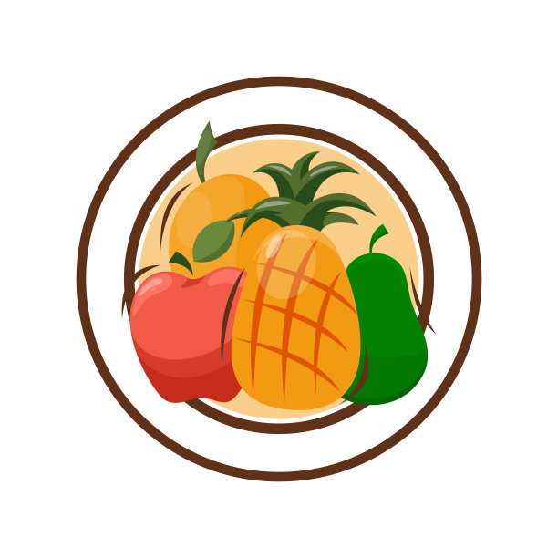 鲜果卡通设计图片下载