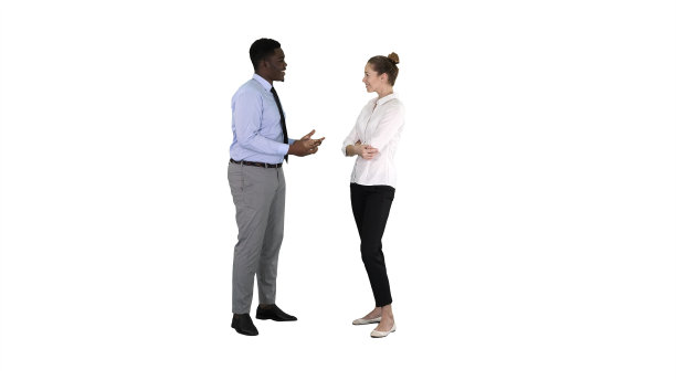 一位非裔美国商人向他的大学解释一些事情图片下载