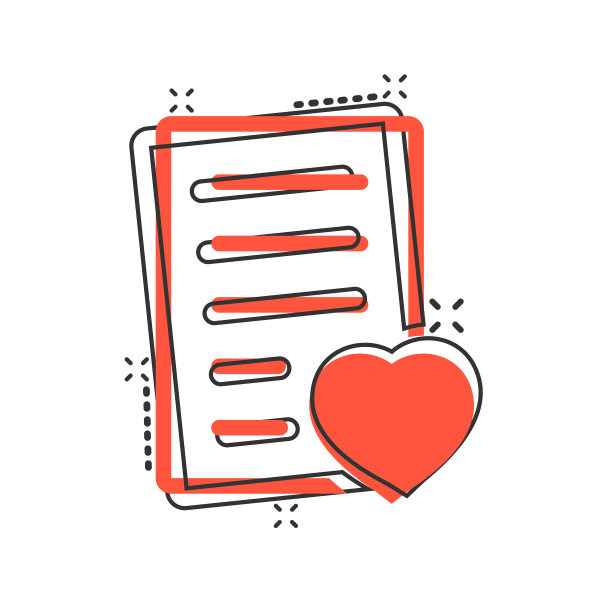 愿望清单图标在漫画风格像文件图片下载