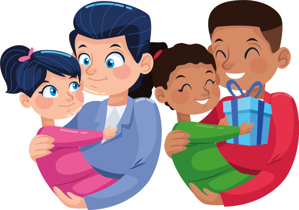 异族父亲和小女儿图片下载