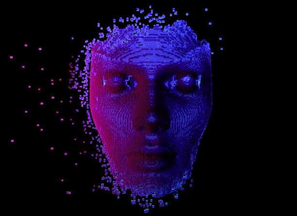 块体组成的面图片下载