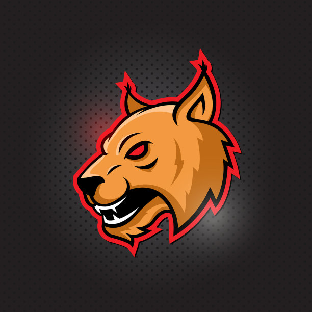 美洲狮吉祥物头图片下载