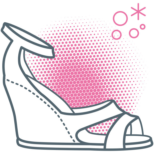 楔形凉鞋图片下载