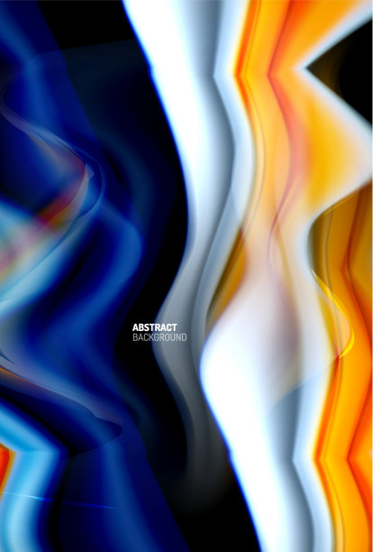 液体梯度抽象背景色波图片下载