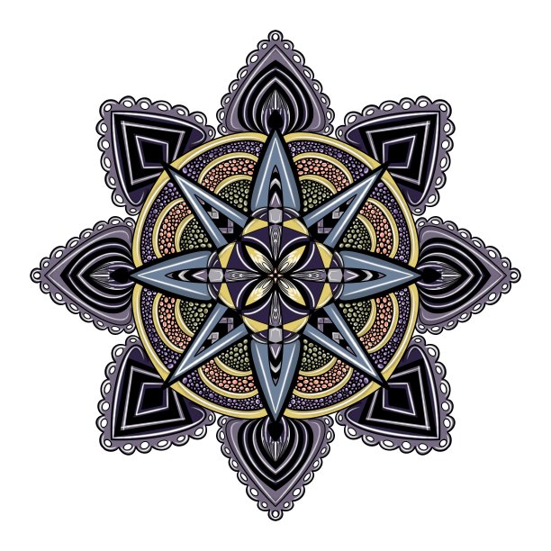 紫色、黄色和黑色的花坛罗图片下载