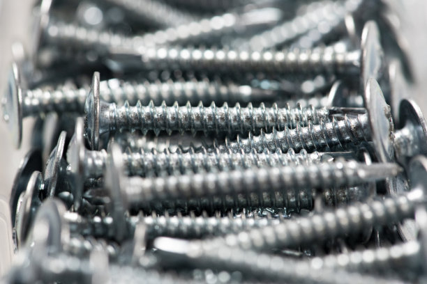 工具箱，金属螺栓，螺母，螺丝，钉子图片下载