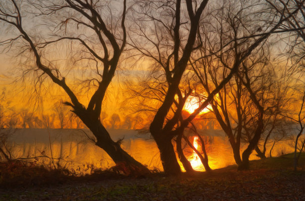 山水画图片下载