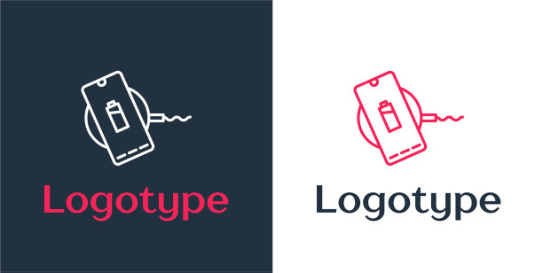 无线充电的智能手机图片下载