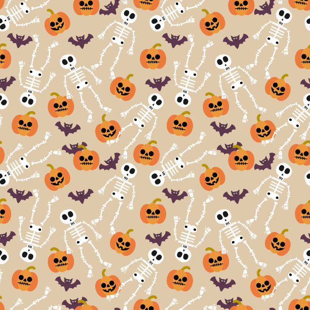 万圣节背景素材ID：383332488