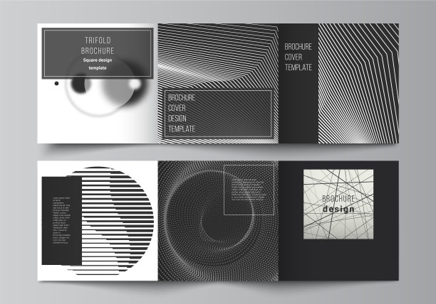 版面方形格式封面设计图片下载