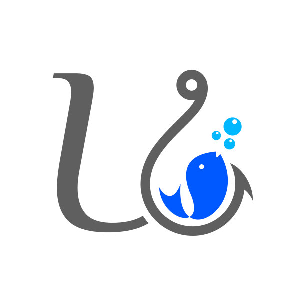 首字母u钩和鱼图片下载