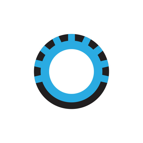 圆形抽象形状漩涡标志图片下载