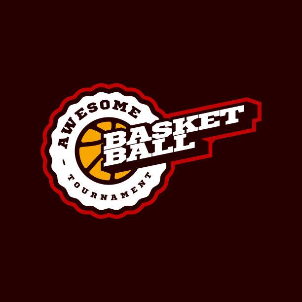 现代职业篮球运动排版图片下载